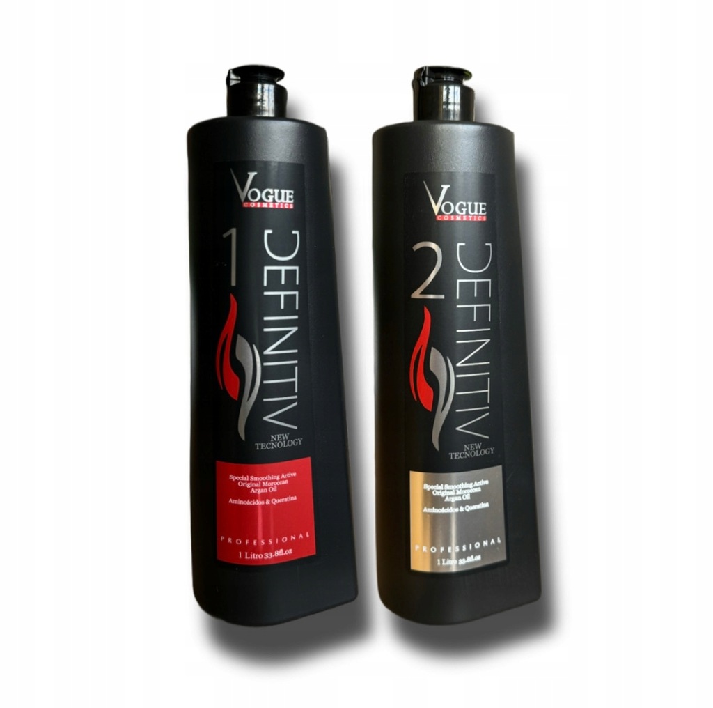 ZESTAW DO KERATYNOWEGO PROSTOWANIA WŁOSÓW DEFINITIV