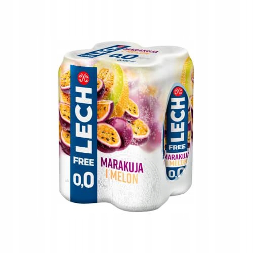 Lech free marakuja melon piwo bezalkohol. 4x500ml