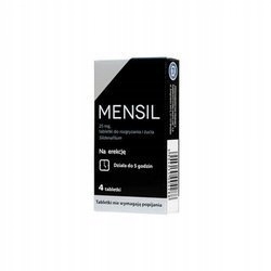 MENSIL 25MG 4TABLETKI