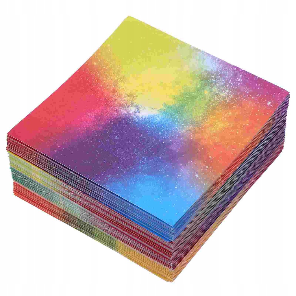 400 arkuszy dwustronnego papieru origami DIY kolor