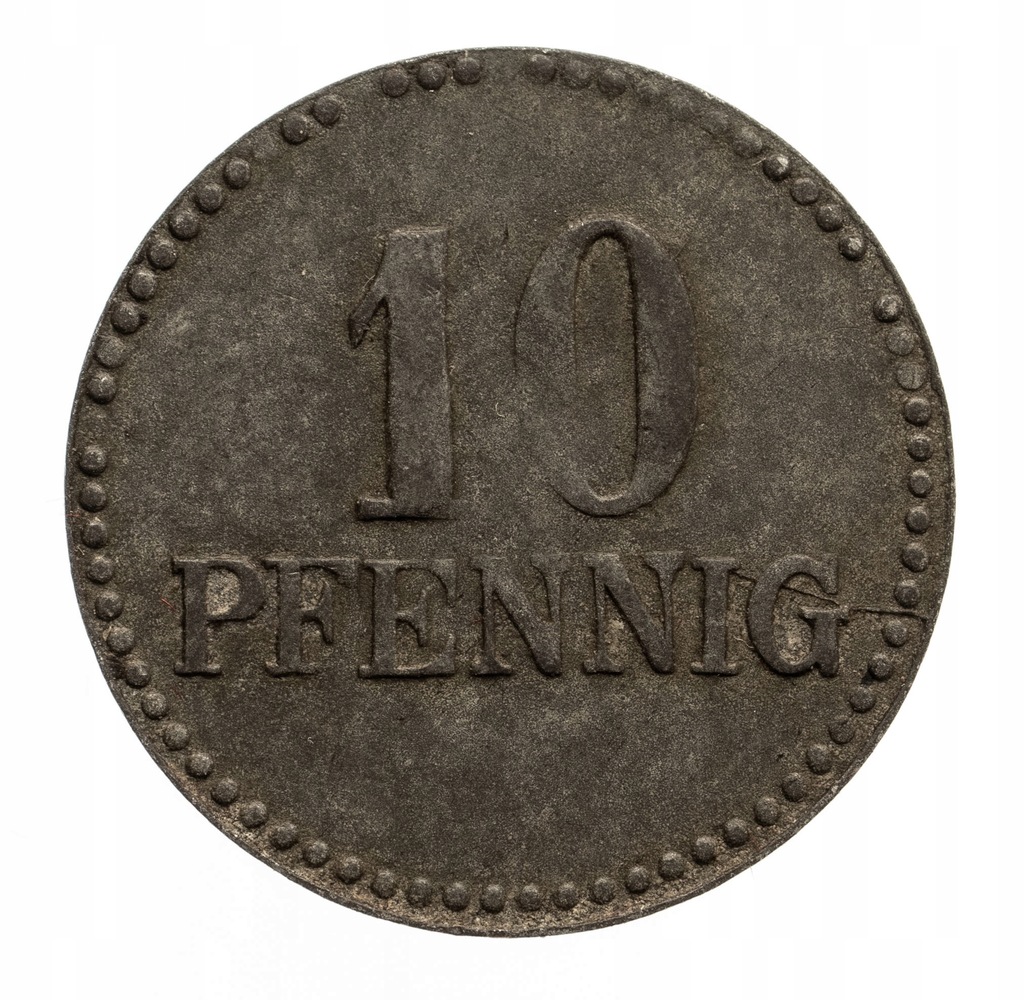 LENNEP 10 PF 1917 ROK st.3 cynk