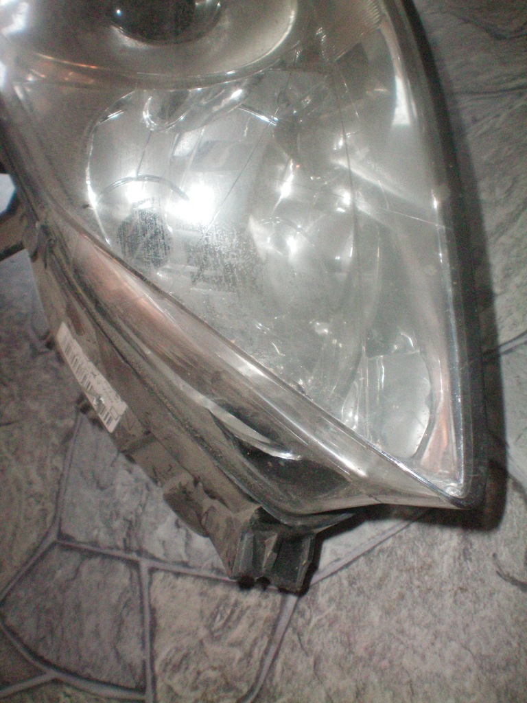 PEUGEOT 407 lampa reflektor lewy ORYGINAL 6676554417