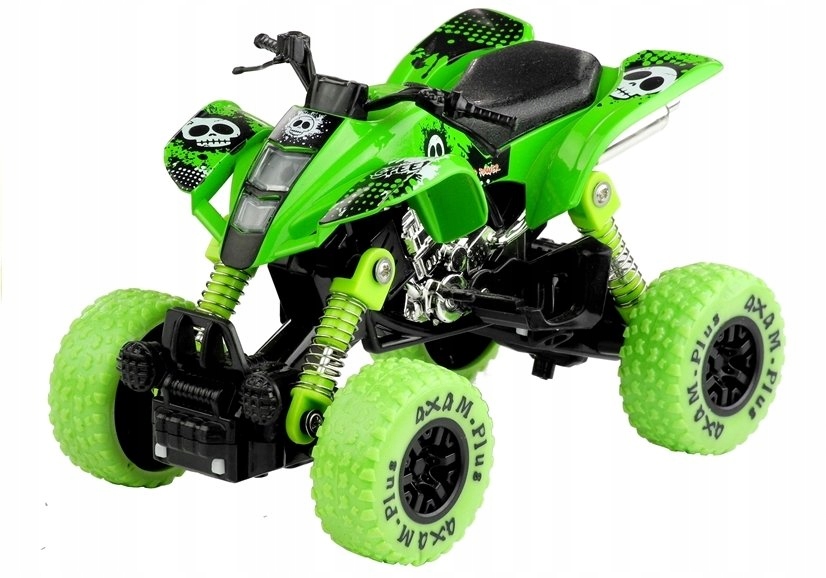 Motocykl Motor Monster Truck Amortyzatory 1:32