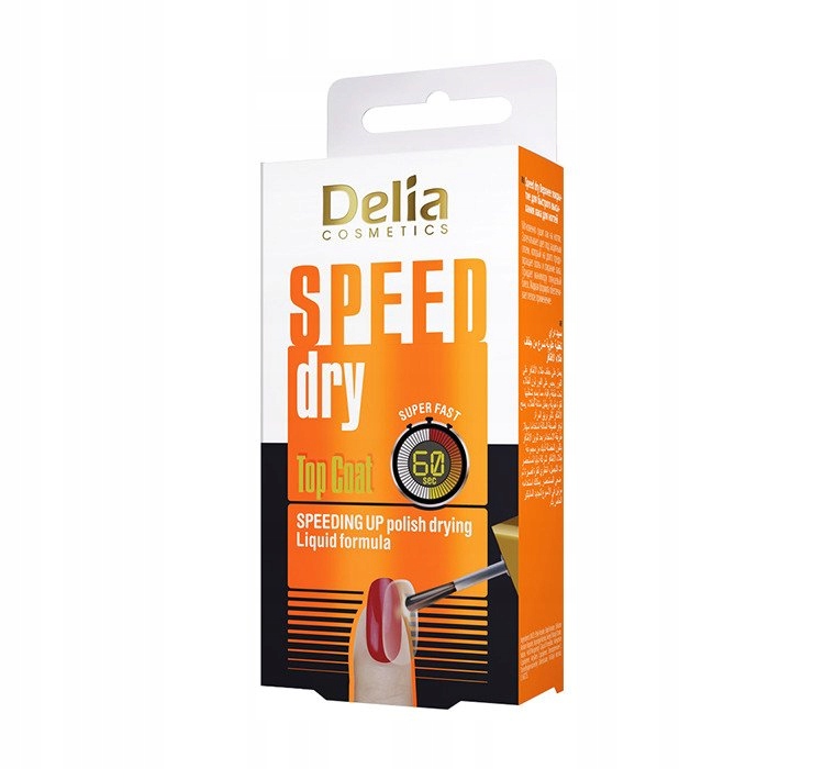 DELIA Speed Dry Top Coat Wysuszacz lakieru 11ml