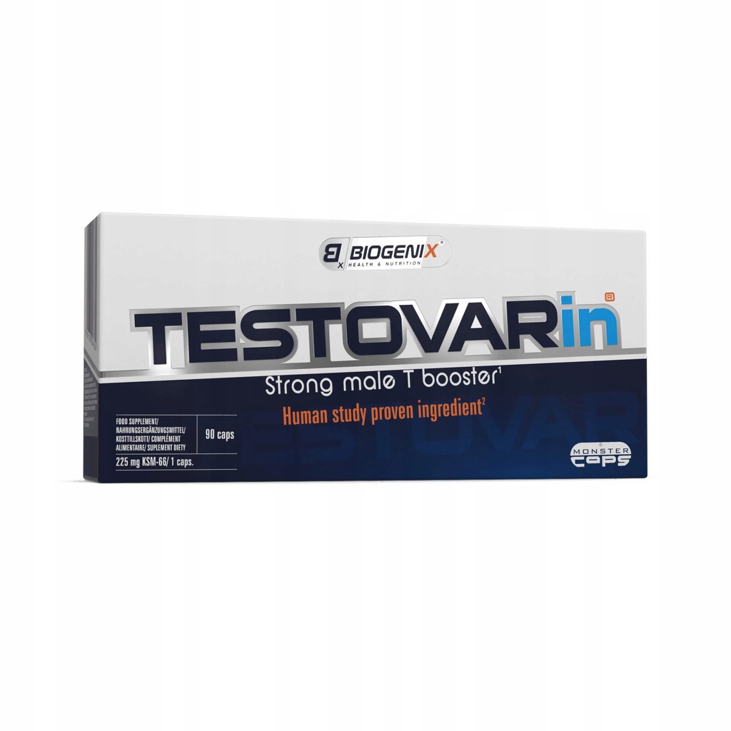 OLIMP BIOGENIX TESTOVARIN 90cap TESTOSTERON LIBIDO