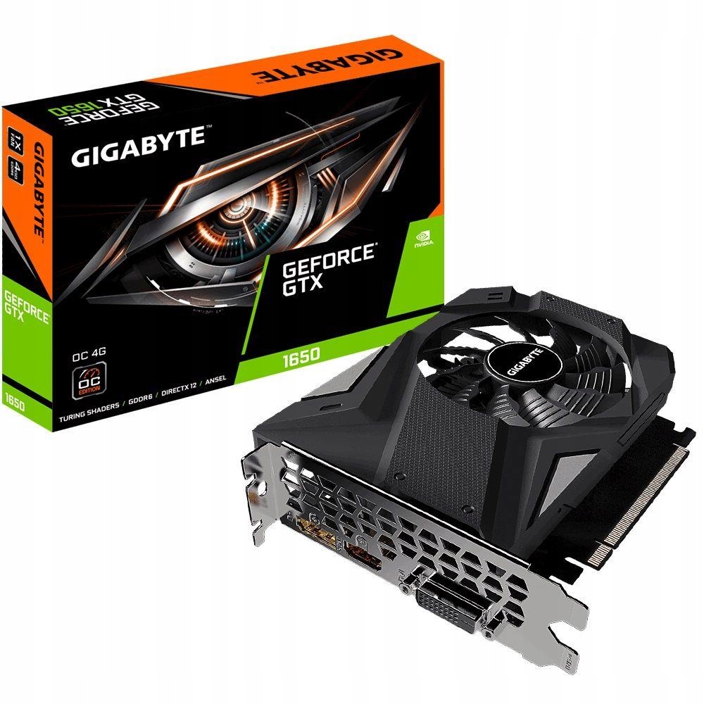 Купить Карта nvidia GTX 1650 4 ГБ DDR6 OC GV-N1656OC-4GD: отзывы, фото, характеристики в интерне-магазине Aredi.ru