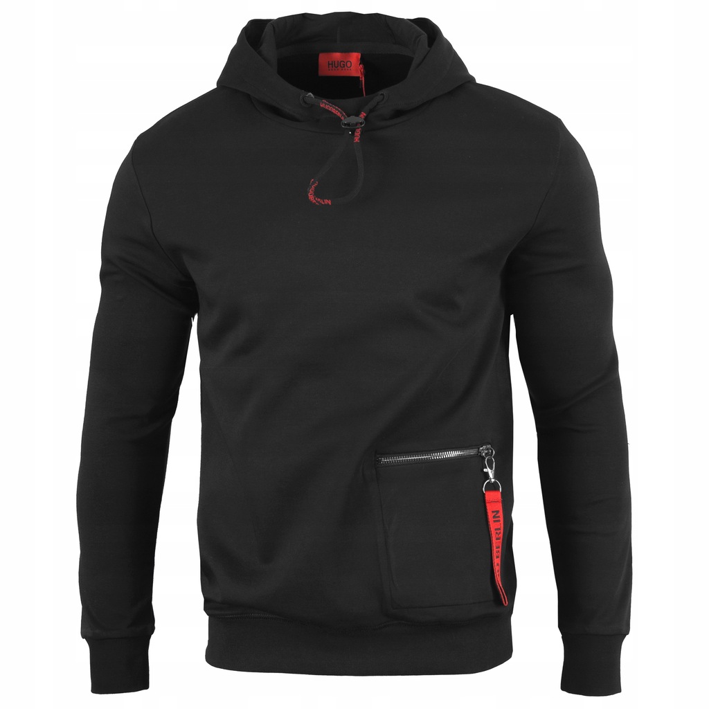 HUGO BOSS BLUZA Z KAPTUREM HUGOBERLIN /XL