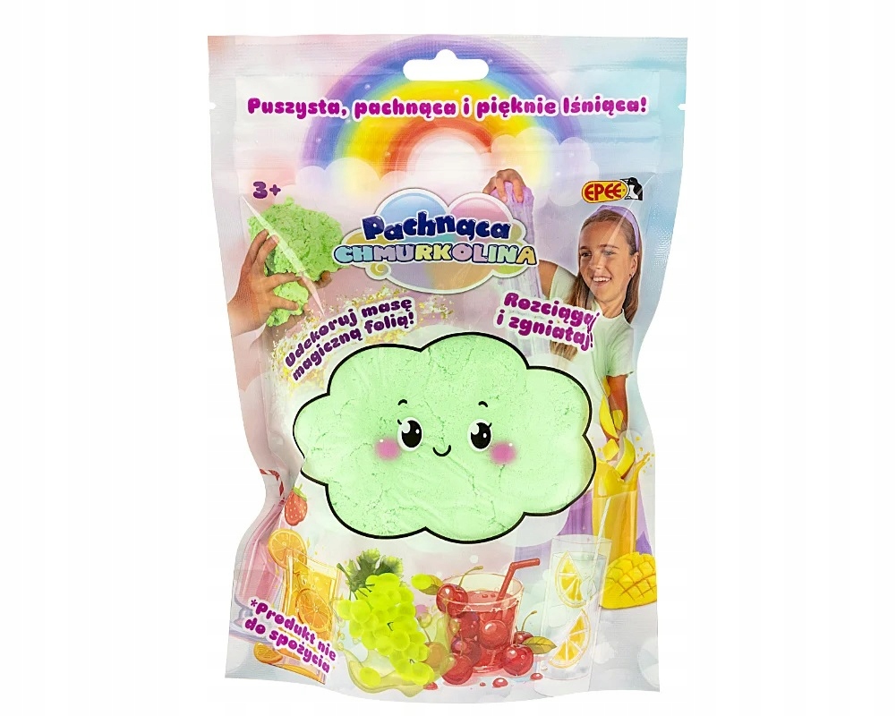 Pachnąca Chmurkolina z magiczną folią - Oranżada Cytrynowa