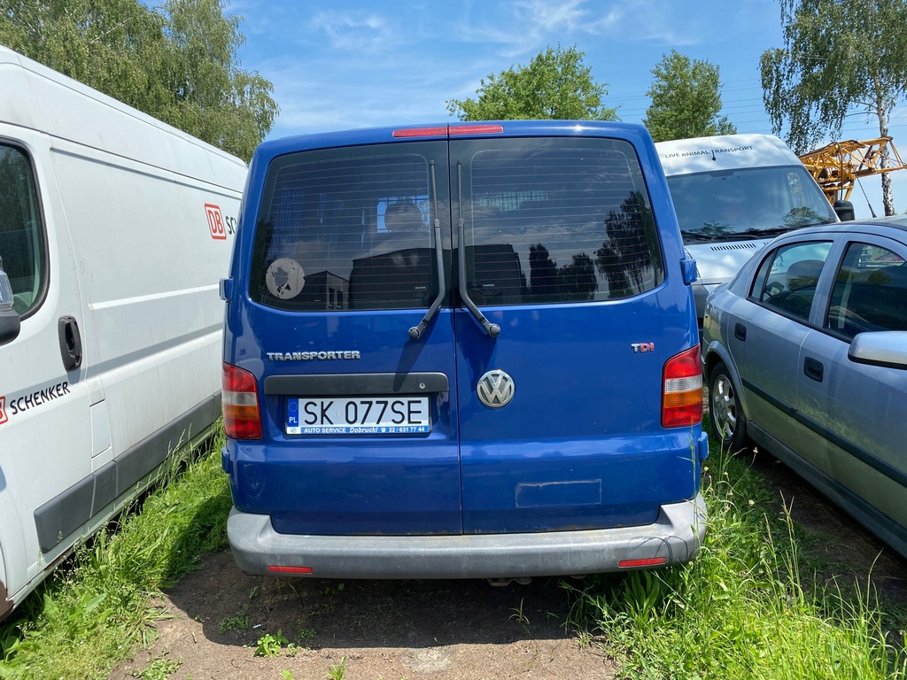 Volkswagen t5 buda, nadwozie vw t5 2.5tdi 9439068966