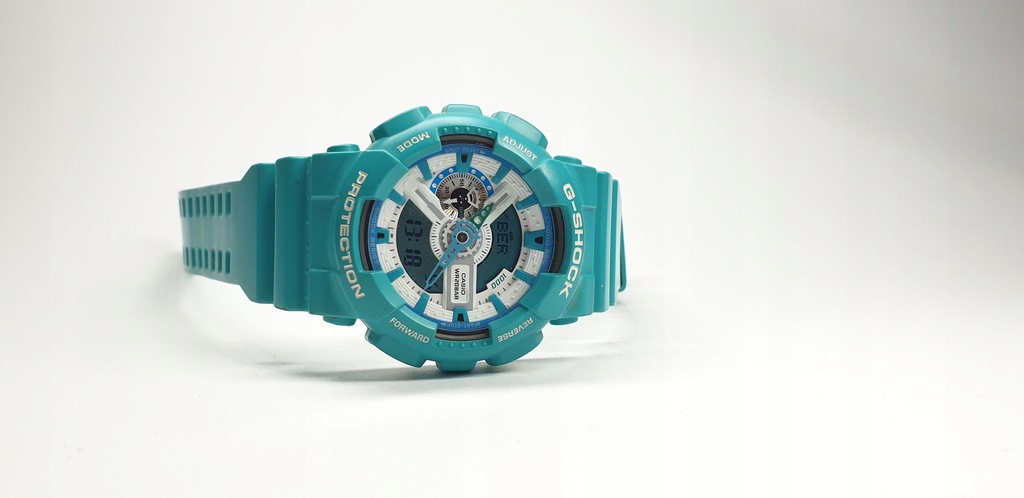 ZEGAREK CASIO G-SHOCK GA 110SN AQUA BLUE TURKUS