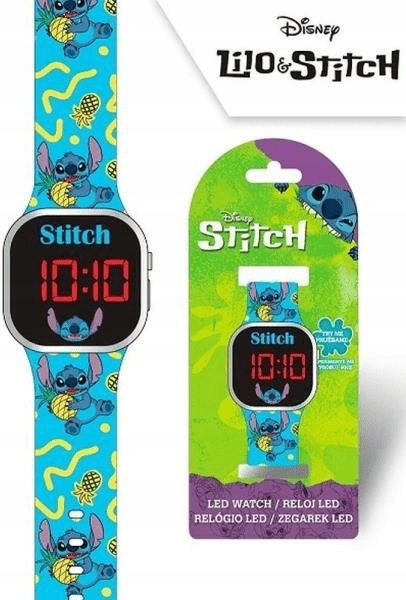 Zegarek cyfrowy LED Lilo i Stitch LAS4038 Kids