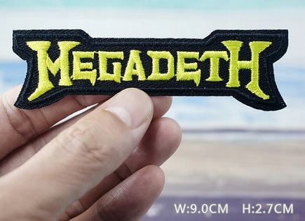 Megadeth - Naszywka, logo, haft
