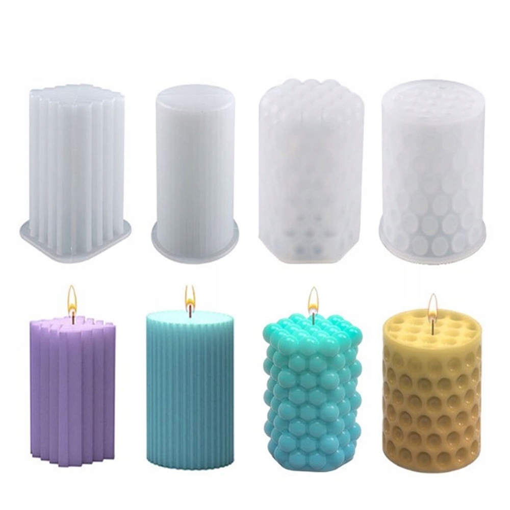 FOREMKA SILIKONOWA ŚWIECE KRYSZTAŁOWE DIY 4 CZĘŚCI