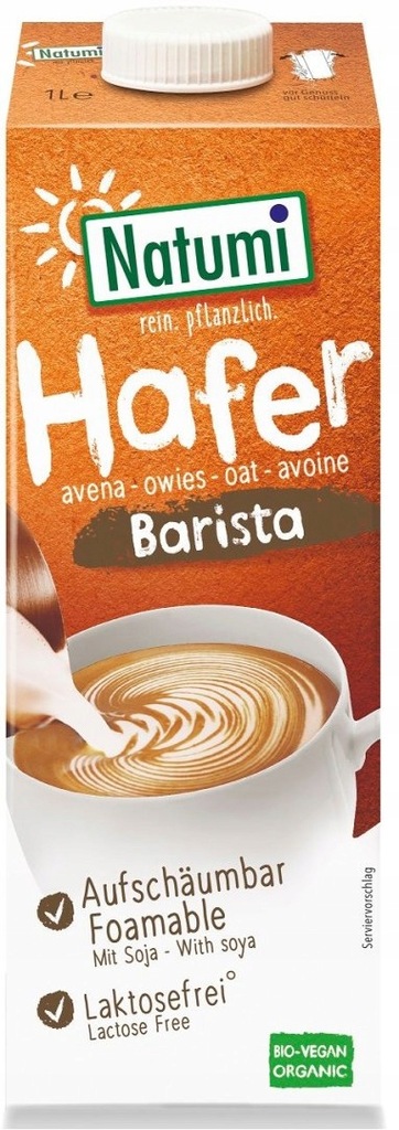 NAPÓJ OWSIANO - SOJOWY BARISTA BEZ DODATKU CUKRÓW