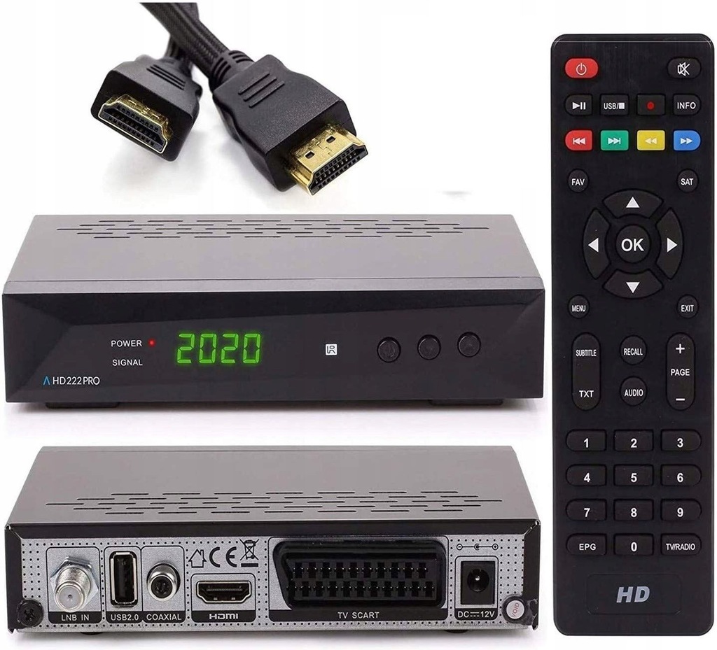 Tuner DVB-S2 Anadol HD 222 Pro No008