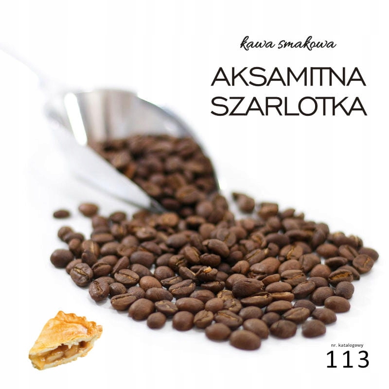 Kawa smakowa arabica Aksamitna Szarlotka 200g