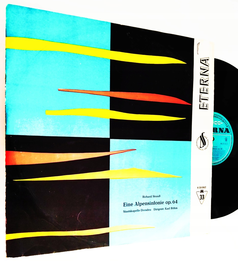RICHARD STRAUSS=Symfonia alpejska LP KARL BOHM '58