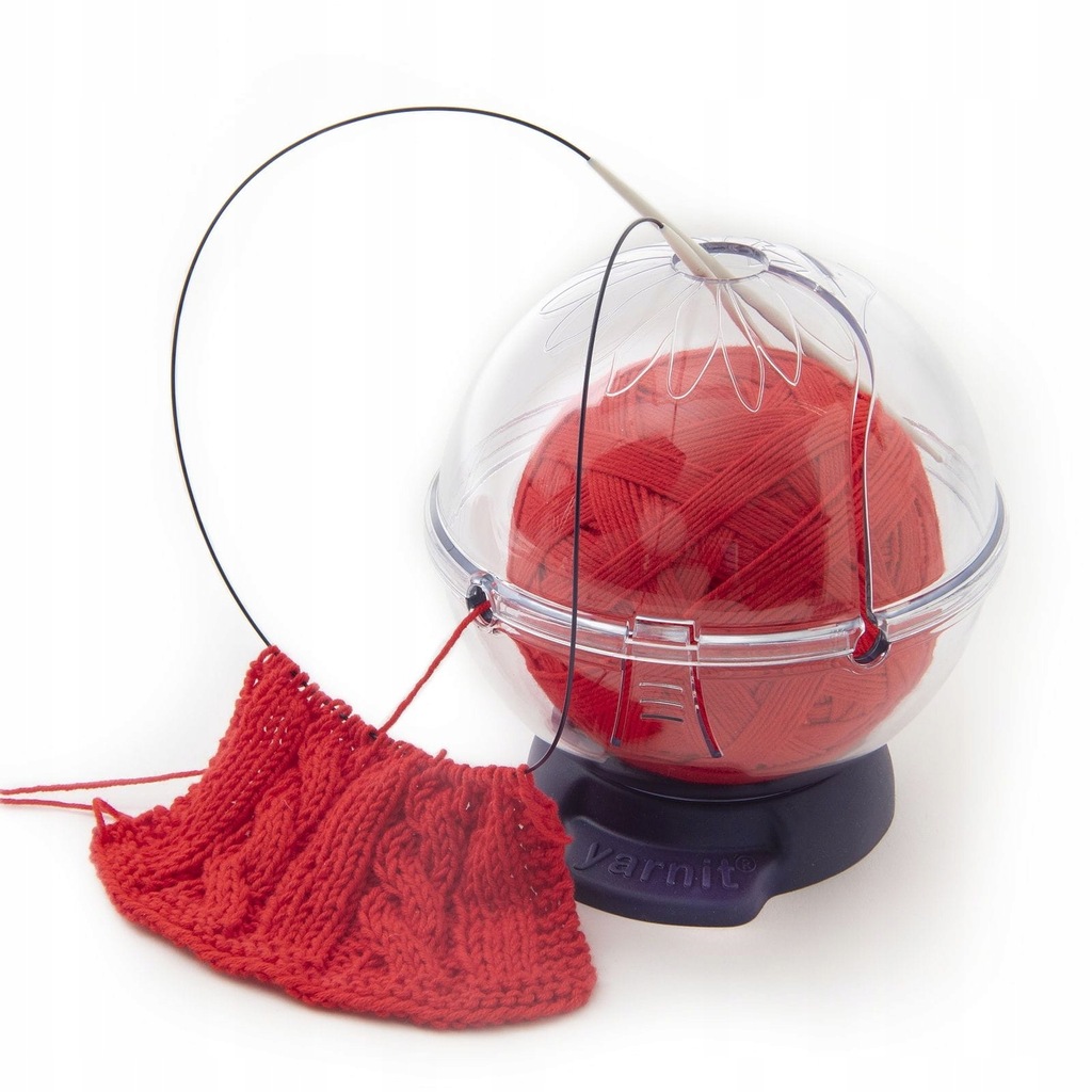 pojemnik z podajnikem na włóczkę PRYM YARNIT 6118