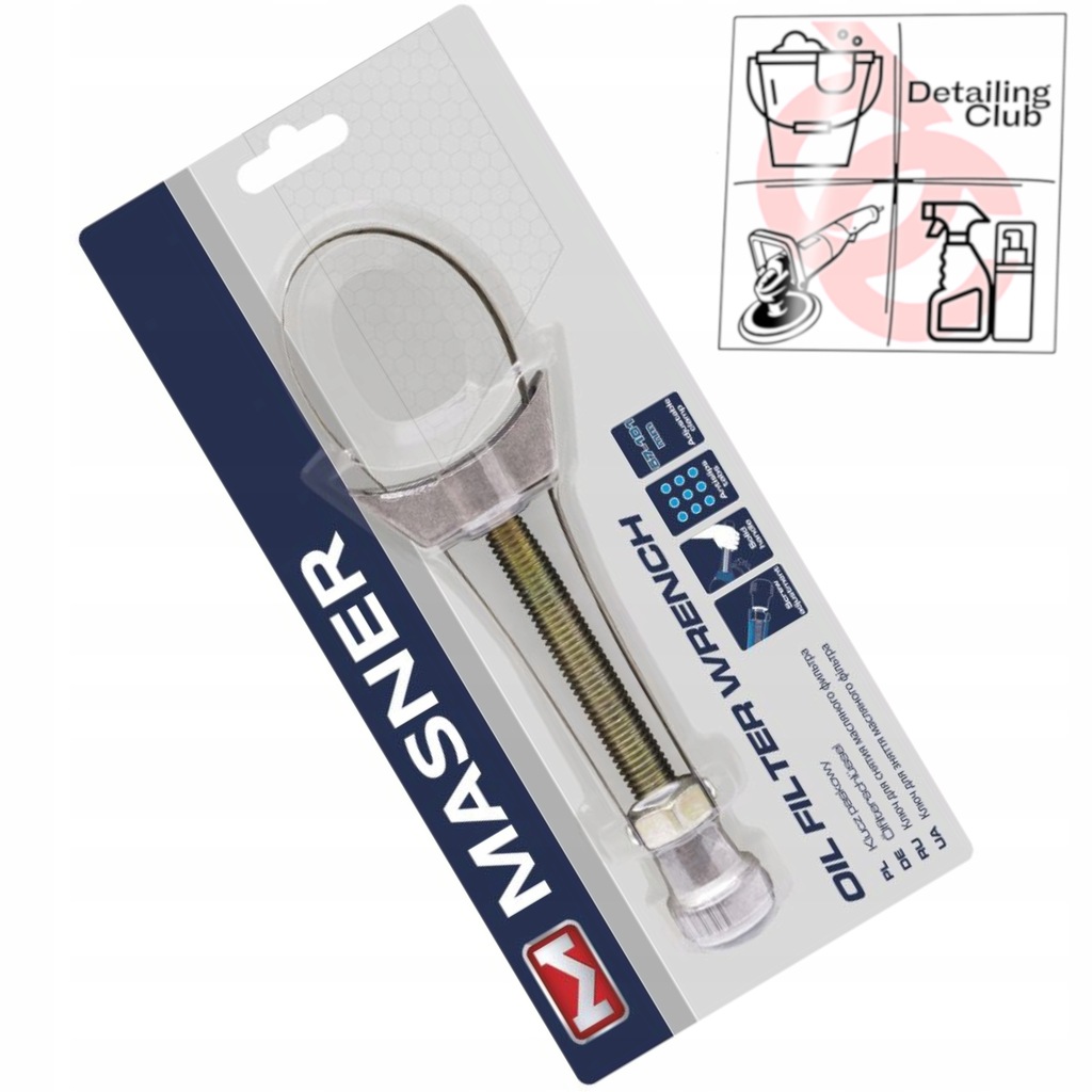 Klucz Do Filtra Oleju MASNER Taśmowy Opaskowy 57-107 mm Do Wymiany W664