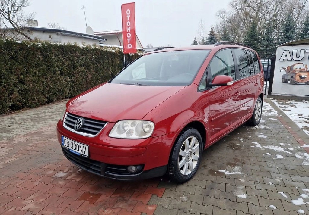 Volkswagen Touran GAZ LPG Sekwencja 6-osobowy ...