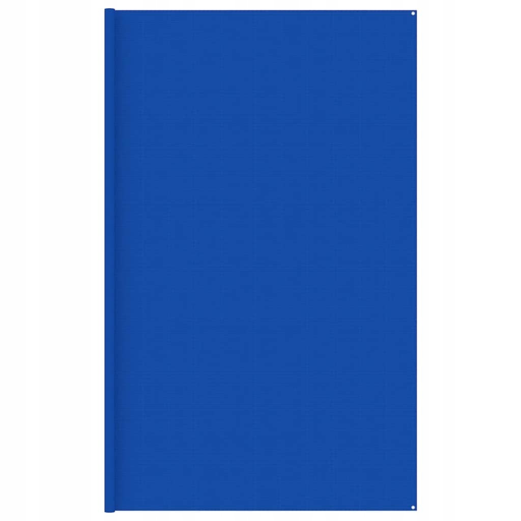 VidaXL Wykładzina do namiotu, 400x700 cm, niebieska, HDPE