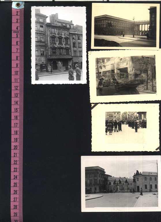 WARSZAWA 1939 zniszczone Stare Miasto  i inne