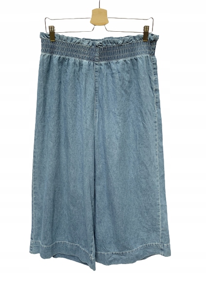 Spodnie Długość 7/8 Proste Nogawki XS 34 DF Jeans