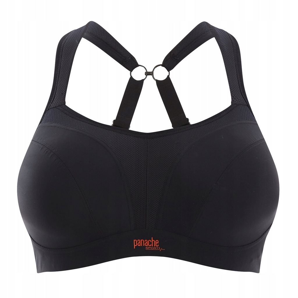 Panache SPORT biustonosz czarny + PREZENT 80FF