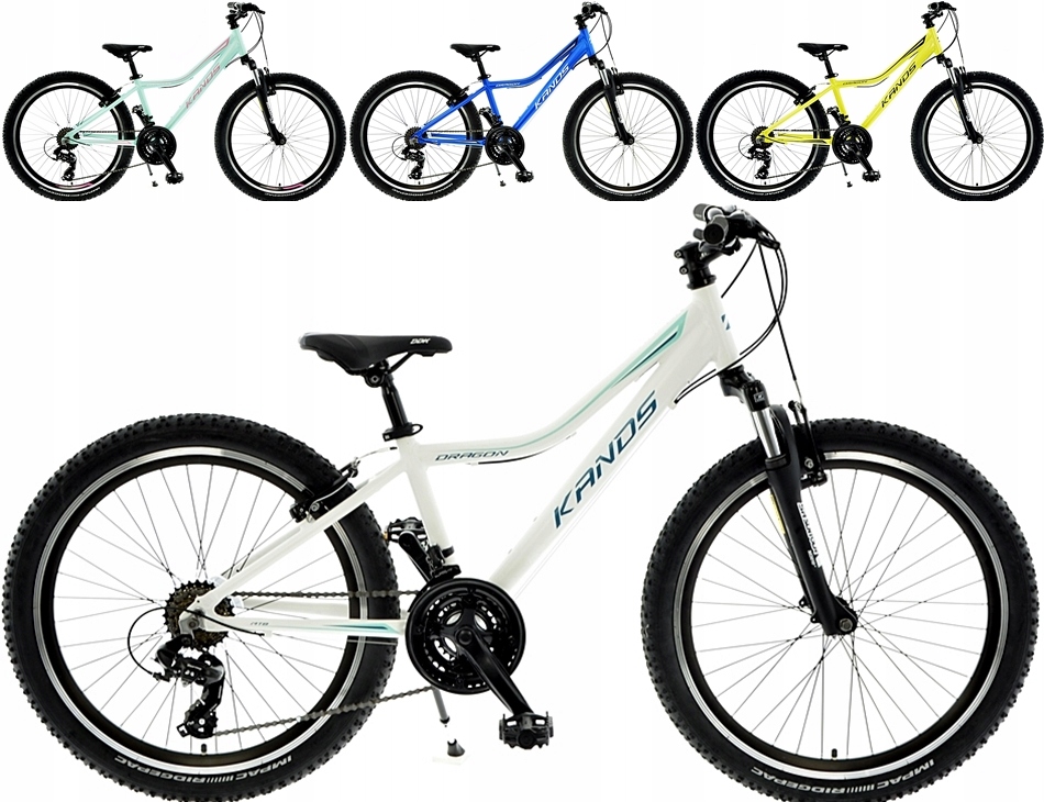 Купить 24 MTB велосипед Kands Dragon 2021. БЕЛЫЙ И БИРЮЗОВЫЙ: отзывы ...