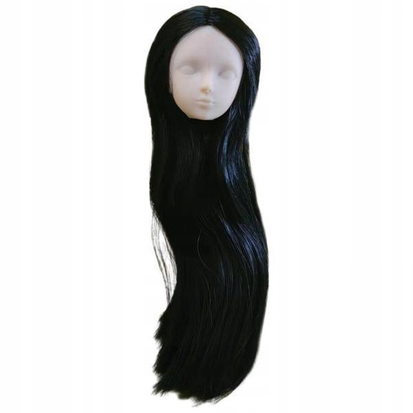 2x 1/6 Girl Head Sculpt Doll Parts with Hair /6