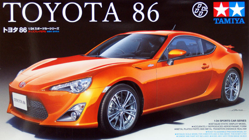 1:24 Samochód TOYOTA 86 TAMIYA 24323