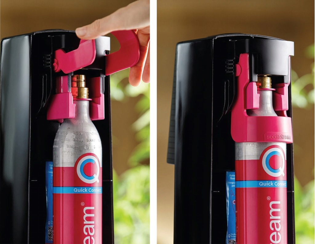 Adattatore Rapido CO2 Per SodaStream - Compatibile Con Serie Terra/Art/DUO, Filettatura TR21-4, Colore Rosa - Foto 6
