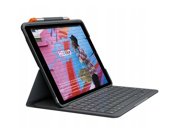 Logitech Slim Folio Ipad 7/8 gen. QWERTZ 64E-75