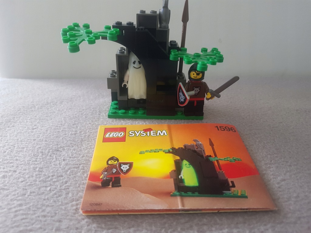 Lego Castle Wolfpack 1596 z instrukcją kompletny