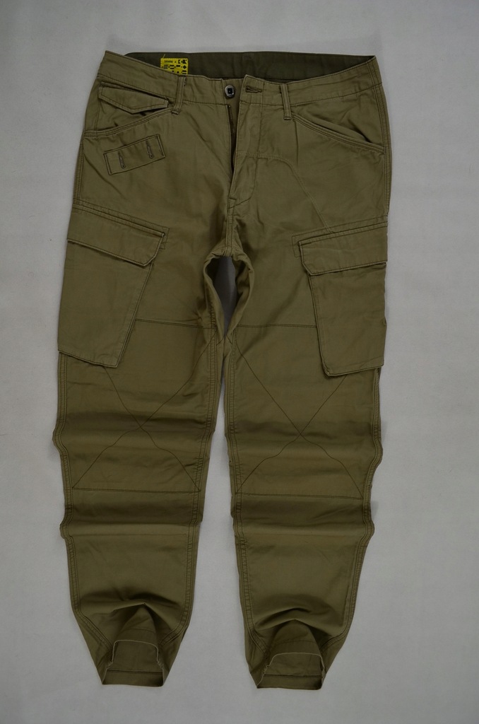 G-STAR RAW SPODNIE BOJÓWKI SLIM LOGO 87 cm *32/34*