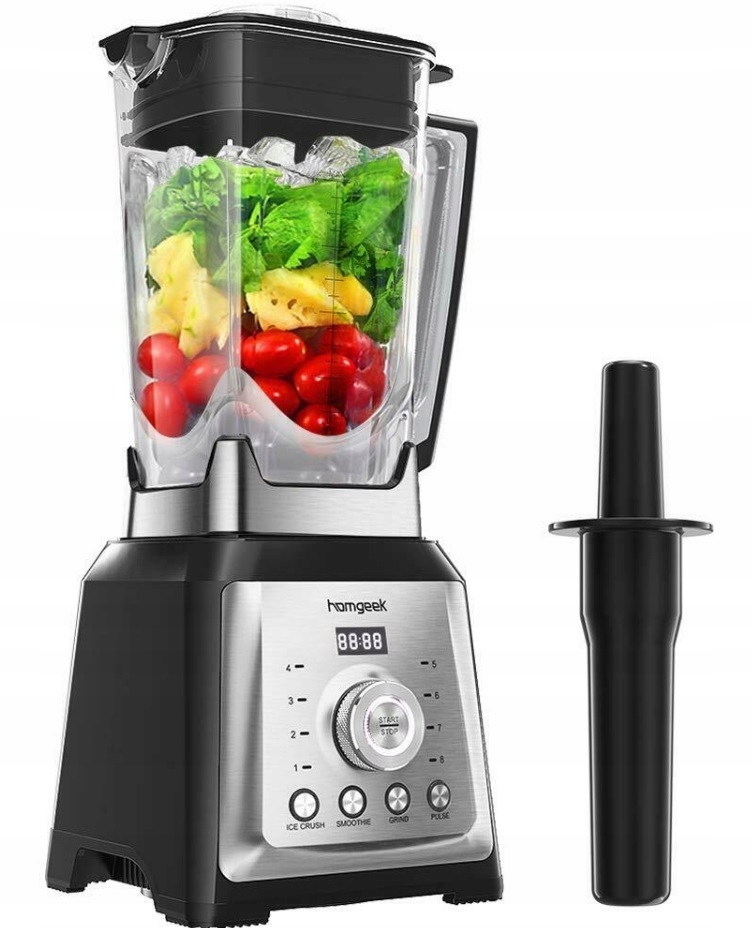 BLENDER MIKSER KIELICHOWY 2000W 8PRĘDKOŚCI HOMGEEK 9213938741