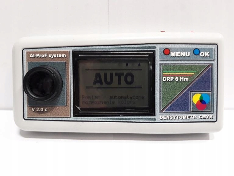 DENSYTOMETR POLIGRAFICZNY CMYK DPR6H JAK NOWY