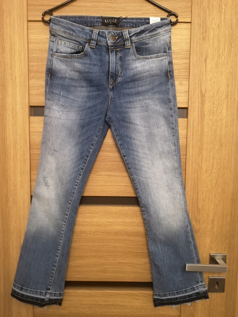 Spodnie jeansy bootcut Mohito dzwony 36 S