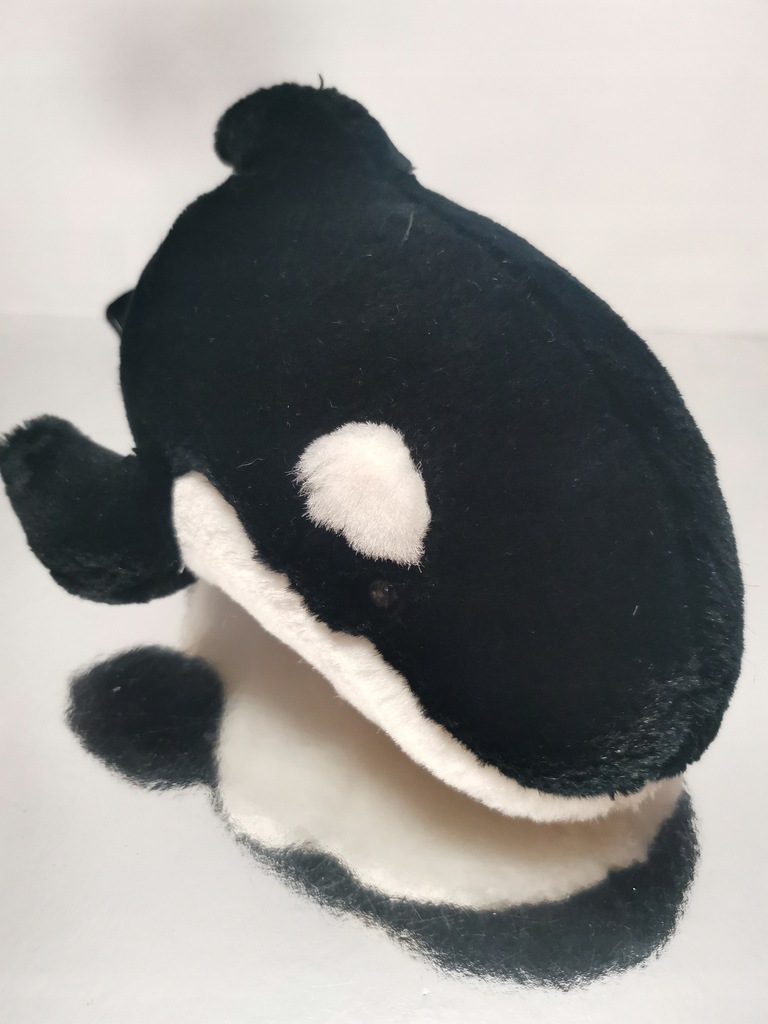 Orka oceaniczna pluszowa maskotka ssak morski 45cm