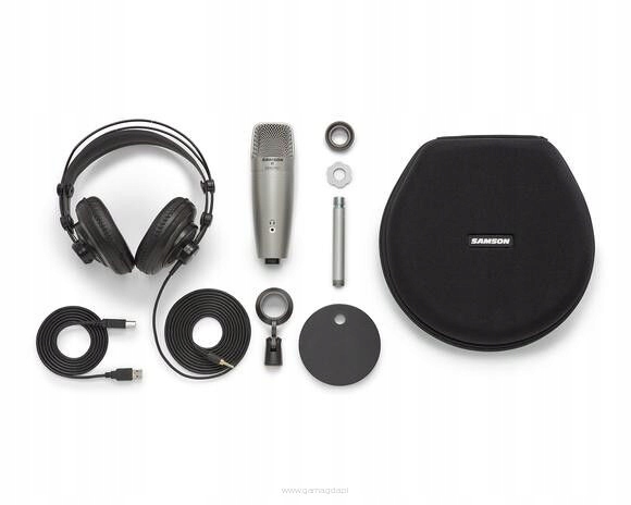 Mikrofon pojemnościowy C01U PRO Pack + słuchawki SR850 Samson