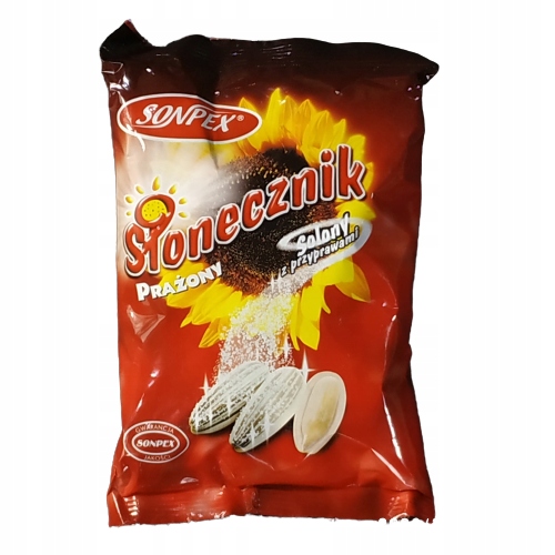 SONPEX SŁONECZNIK SOLONY Z PRZYPRAW. 150G X 25SZT