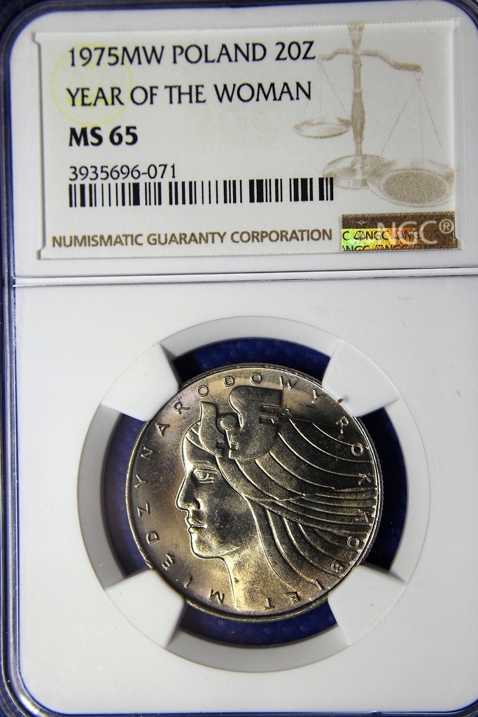 Купить 20 ЗЛТЫХ МЕЖДУНАРОДНОГО ГОДА 1975 NGC MS65 СКРЕТКА: отзывы, фото, характеристики в интерне-магазине Aredi.ru