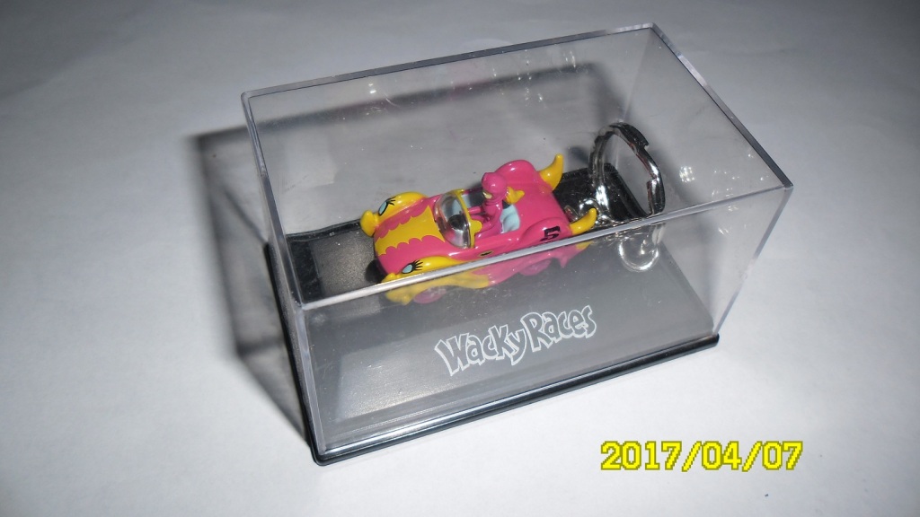 Wacky Racers bajkowy model breloczek Hanna Barbera