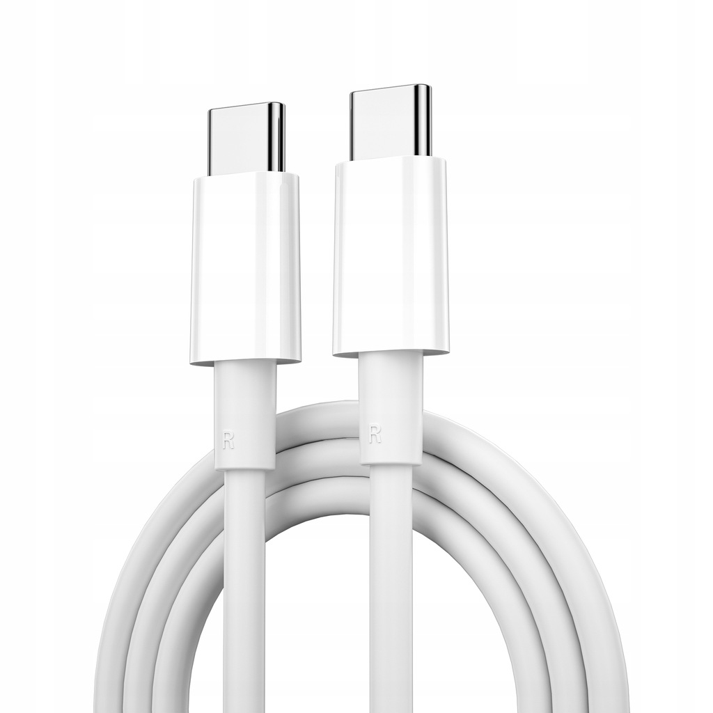 WiWU - Kabel USB serii Classic Wi-C008 USB C do USB C 100W - biały