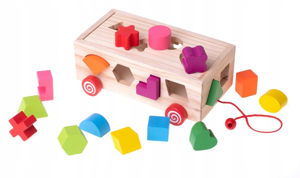 Zabawka edukacyjna sorter dopasuj kształty figury
