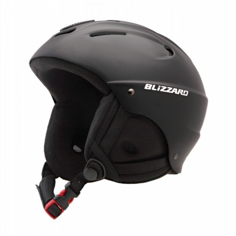 NOWY Kask Blizzard Mega CZARNY 58-62 + POKROWIEC !