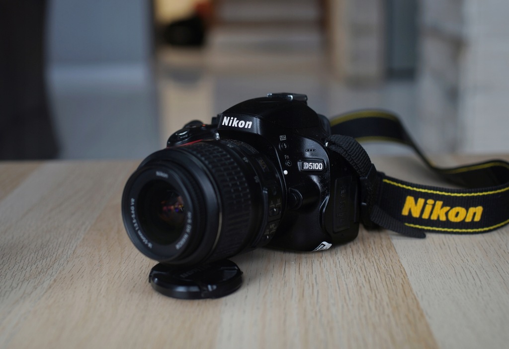 Lustrzanka cyfrowa NIKON D5100 8286 zdjęć + Obiektyw Nikon 18-55mm VR
