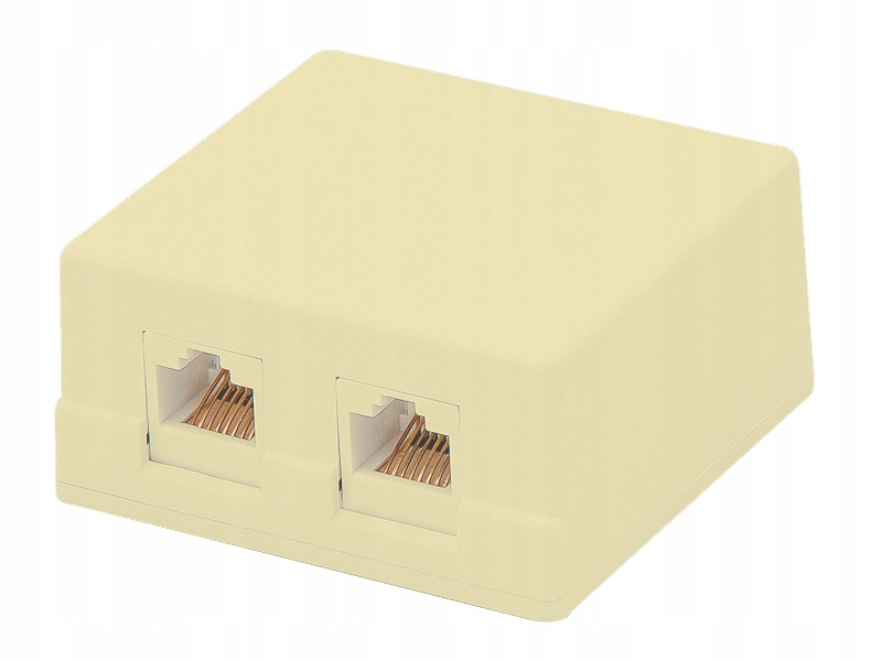 GNIAZDO SIECIOWE NATYNKOWE KAT 5e RJ45 8P8C