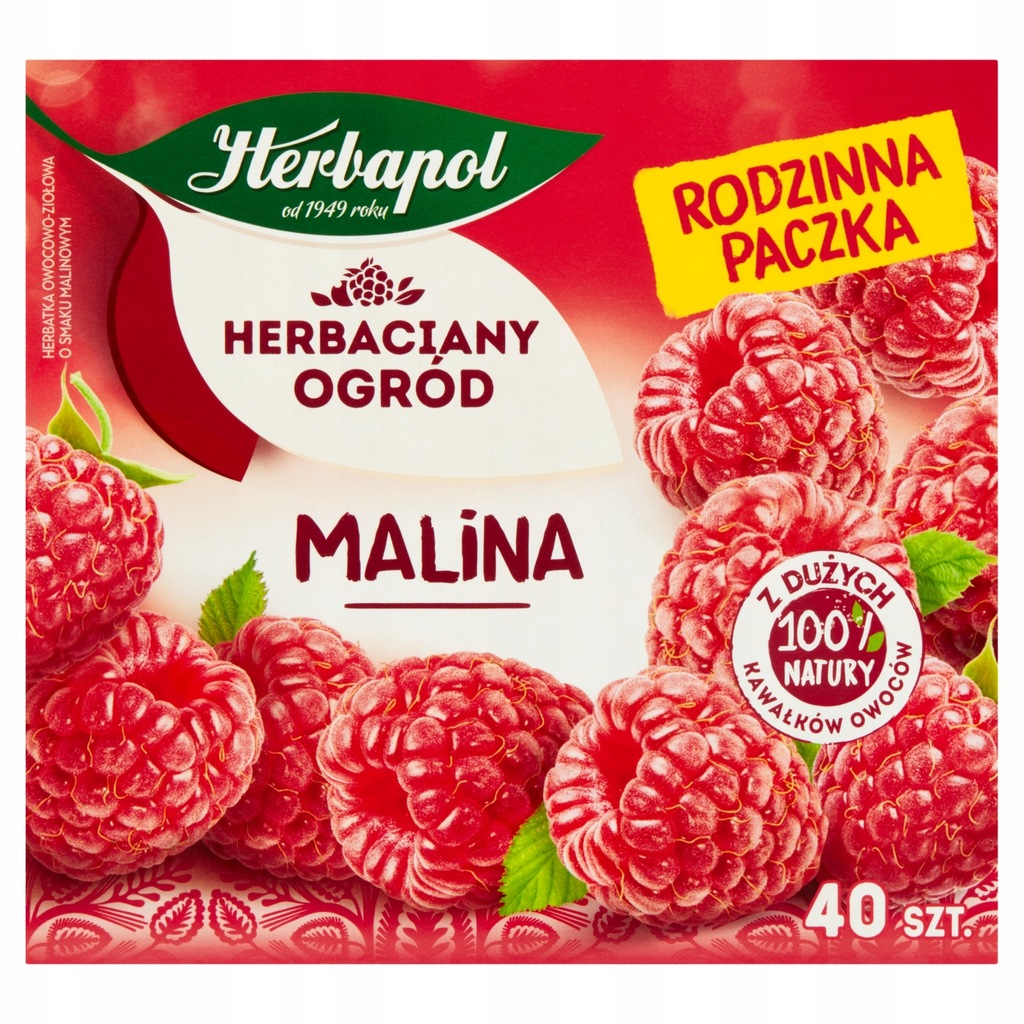 Herbapol Herbata owocowo-ziołowa malina 108g