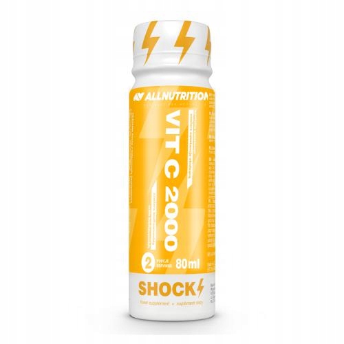 ALLNUTRITION Vit C 2000 Shock shot, odporność 80 ml